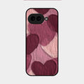 Velvet Hearts Glass Case Cover For Google Pixel 9A 5G