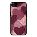 Velvet Hearts Glass Case Cover For iPhone 16e