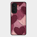Velvet Hearts Glass Case Cover For Iqoo Neo 9 Pro 5G