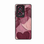 Velvet Hearts Glass Case Cover For Motorola G85 5G