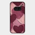 Velvet Hearts Glass Case Cover For Nothing Phone 2A 5G