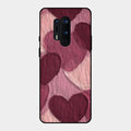 Velvet Hearts Glass Case Cover For Oneplus 8 Pro