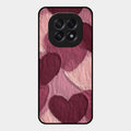 Velvet Hearts Glass Case Cover For Oppo F29 5G