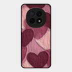 Velvet Hearts Glass Case Cover For Oppo F29 Pro 5G