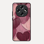 Velvet Hearts Glass Case Cover For Oppo F31 Pro 5G
