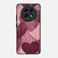 Velvet Hearts Glass Case Cover For Oppo F31 Pro Plus 5G
