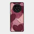 Velvet Hearts Glass Case Cover For Realme 13 5G