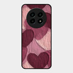 Velvet Hearts Glass Case Cover For Realme 13 Pro 5G