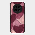 Velvet Hearts Glass Case Cover For Realme 14 Pro Lite 5G