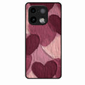 Velvet Hearts Glass Case Cover For Realme 16 Pro Plus 5G