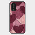 Velvet Hearts Glass Case Cover For Samsung Galaxy F23 5G