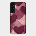 Velvet Hearts Glass Case Cover For Samsung Galaxy S22 Plus 5G