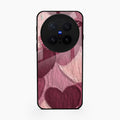 Velvet Hearts Glass Case Cover For Vivo X300 Pro 5G
