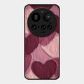 Velvet Hearts Glass Case Cover For Xiaomi 15 Ultra 5G