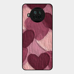 Velvet Hearts Glass Case Cover For Xiaomi Mi 10I 5G