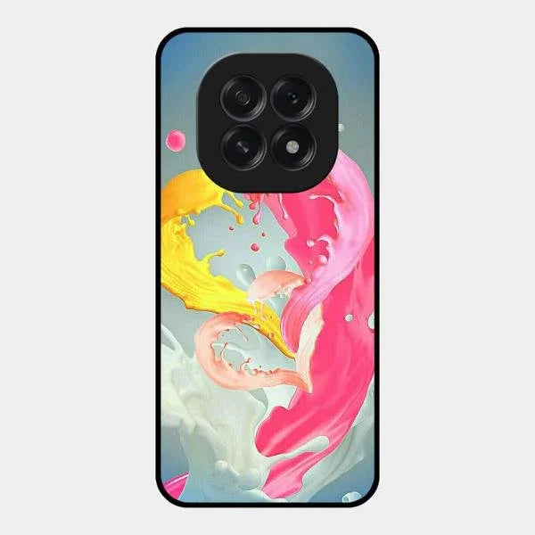 Vibrant Color Splash Heart Aesthetic Phone Case For Oppo