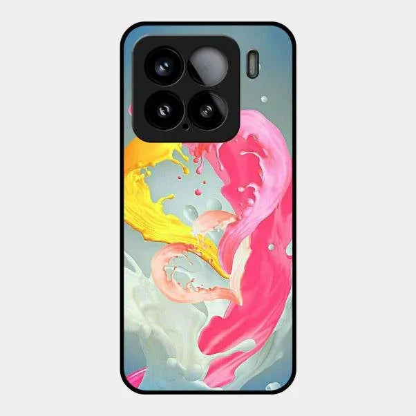Vibrant Color Splash Heart Aesthetic Phone Case For Redmi
