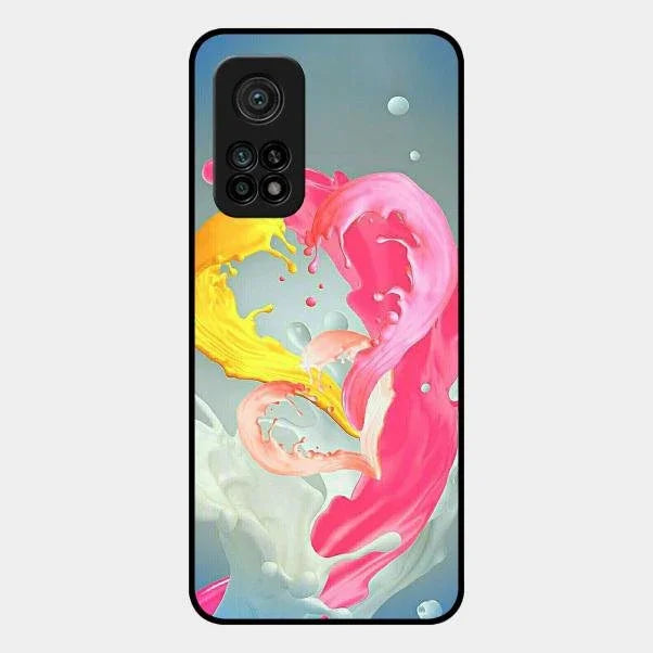 Vibrant Color Splash Heart Aesthetic Phone Case For Redmi