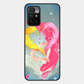 Vibrant Color Splash Heart Aesthetic Phone Case For Redmi