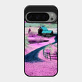 Village Scenery Glossy Metal Case Cover For Google Pixel 9 Pro 5G
