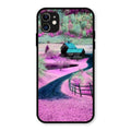 Village Scenery Glossy Metal Case Cover For iPhone 11