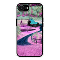 Village Scenery Glossy Metal Case Cover For iPhone 16e
