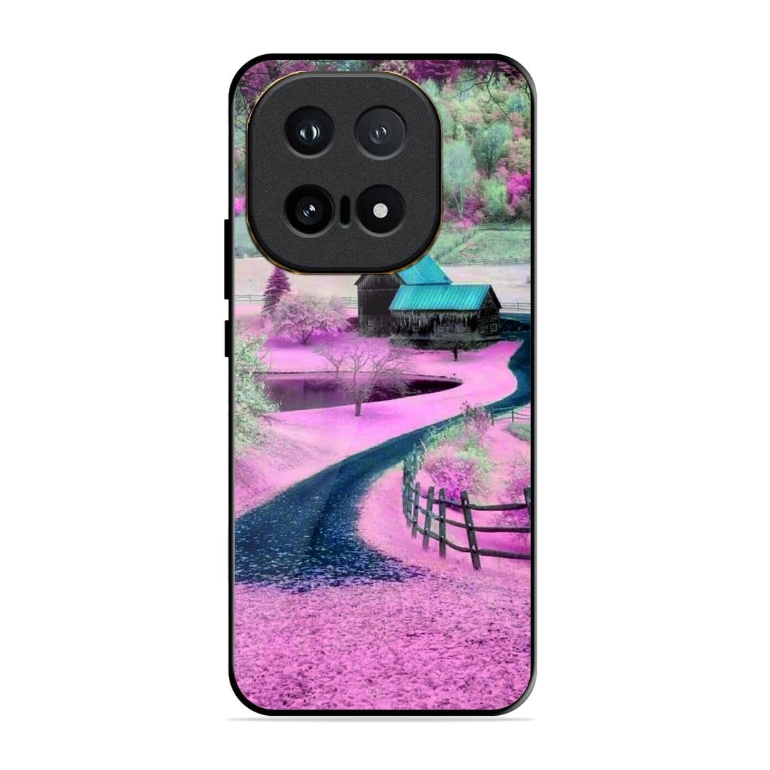Village Scenery Glossy Metal Case Cover For iQOO 15 5G