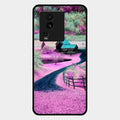 Village Scenery Glossy Metal Case Cover For Iqoo Neo 7 5G