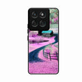 Village Scenery Glossy Metal Case Cover For Motorola Edge 60 Stylus 5G