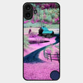 Village Scenery Glossy Metal Case Cover For Nothing Cmf Phone 1