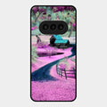 Village Scenery Glossy Metal Case Cover For Nothing Phone 3A 5G