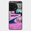 Village Scenery Glossy Metal Case Cover For Oneplus 11R 5G