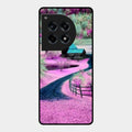 Village Scenery Glossy Metal Case Cover For Oneplus 12R 5G