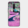 Village Scenery Glossy Metal Case Cover For Oneplus 7 Pro