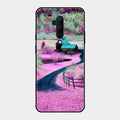 Village Scenery Glossy Metal Case Cover For Oneplus 7T Pro