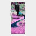 Village Scenery Glossy Metal Case Cover For Oneplus 8 Pro