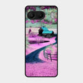 Village Scenery Glossy Metal Case Cover For Oneplus Nord 4 5G