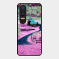 Village Scenery Glossy Metal Case Cover For Oneplus Nord Ce 4 Lite 5G