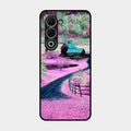 Village Scenery Glossy Metal Case Cover For Oppo A5 5G