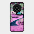 Village Scenery Glossy Metal Case Cover For Realme 13 5G