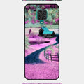 Village Scenery Glossy Metal Case Cover For Redmi Note 9 Pro