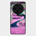 Village Scenery Glossy Metal Case Cover For Vivo X100 5G