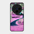 Village Scenery Glossy Metal Case Cover For Vivo X200 5G