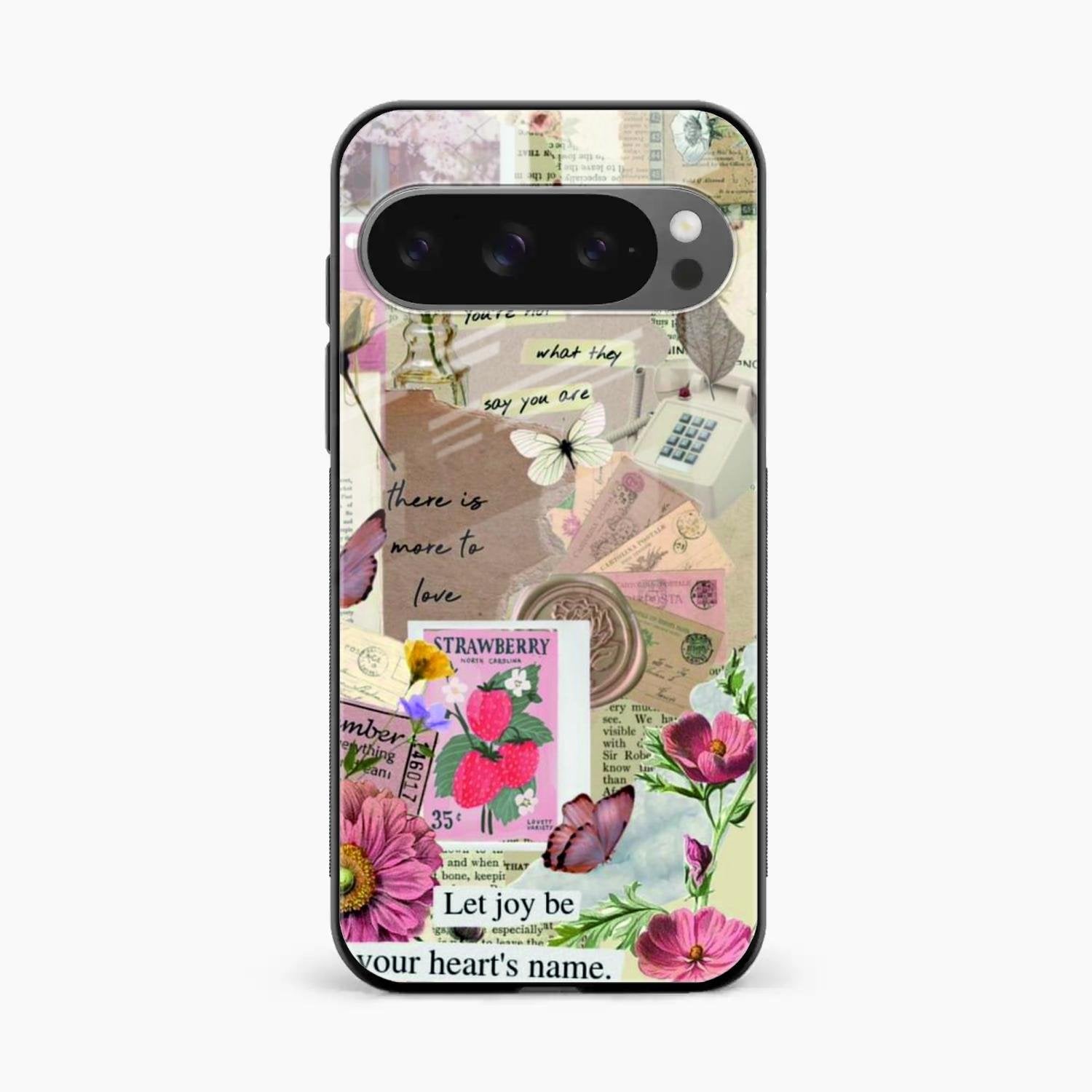 Vintage Vibes Glass Case Cover For Google Pixel 10 Pro XL