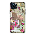 Vintage Vibes Glass Case Cover For iPhone 12 Pro