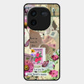 Vintage Vibes Glass Case Cover For Iqoo 12 5G