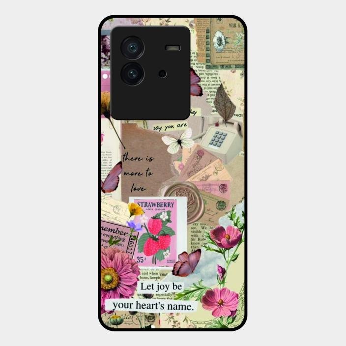 Vintage Vibes Glass Case Cover For Iqoo Neo 6 5G