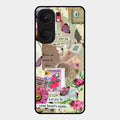 Vintage Vibes Glass Case Cover For Iqoo Neo 9 Pro 5G