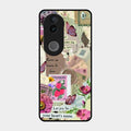 Vintage Vibes Glass Case Cover For Iqoo Z10R