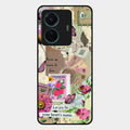 Vintage Vibes Glass Case Cover For Iqoo Z6 Pro 5G